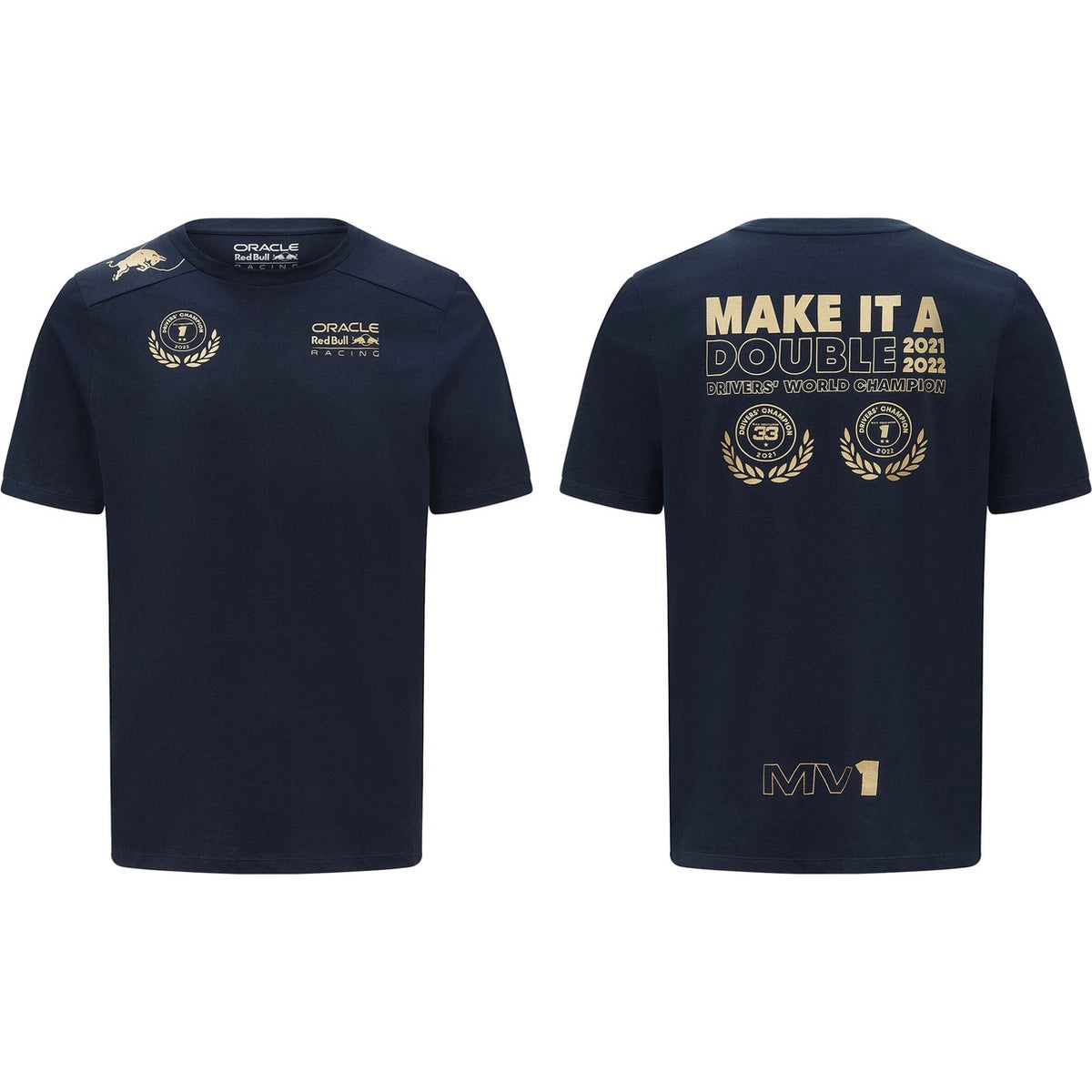 Red Bull Racing Oracle - Max Verstappen World Champion Shirt