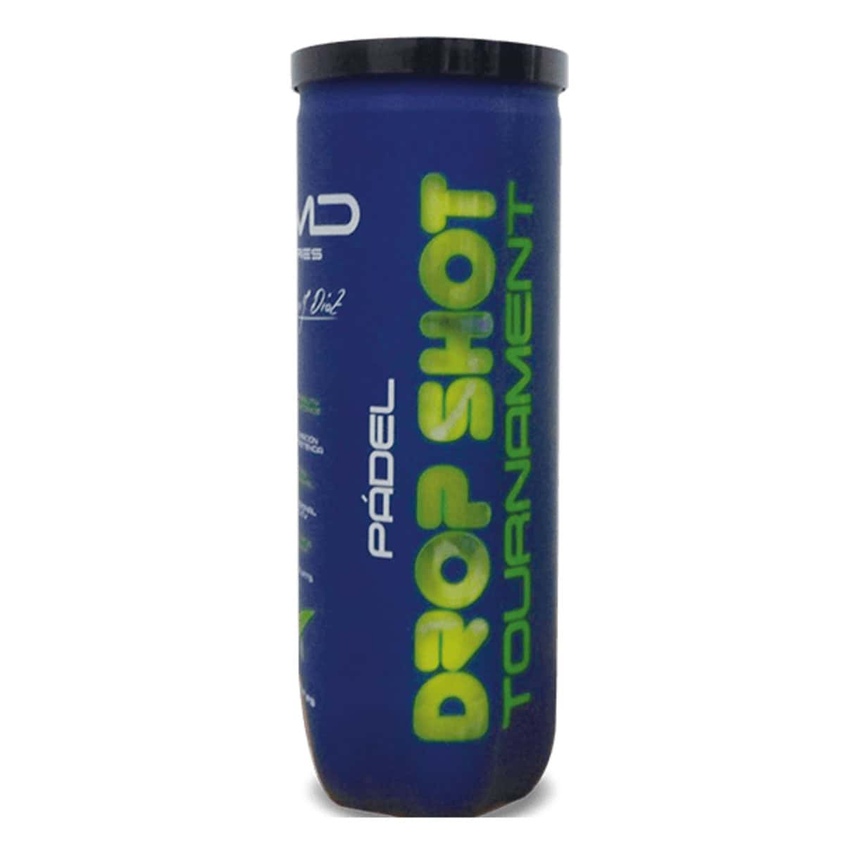 Drop Shot - Tournament Padelballen - 3 stuks - Blauw - Padel ballen