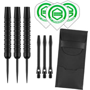 Dragon Darts Black - dartpijlen - FC Groningen - dart shafts - dart flights - 23 gram - dartspijlen - FC Groningen