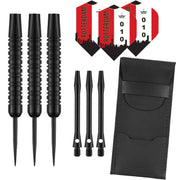 Dragon Darts Black - dartpijlen - Feyenoord Thuis - dart shafts - dart flights - 23 gram - dartspijlen - Feyenoord Thuis