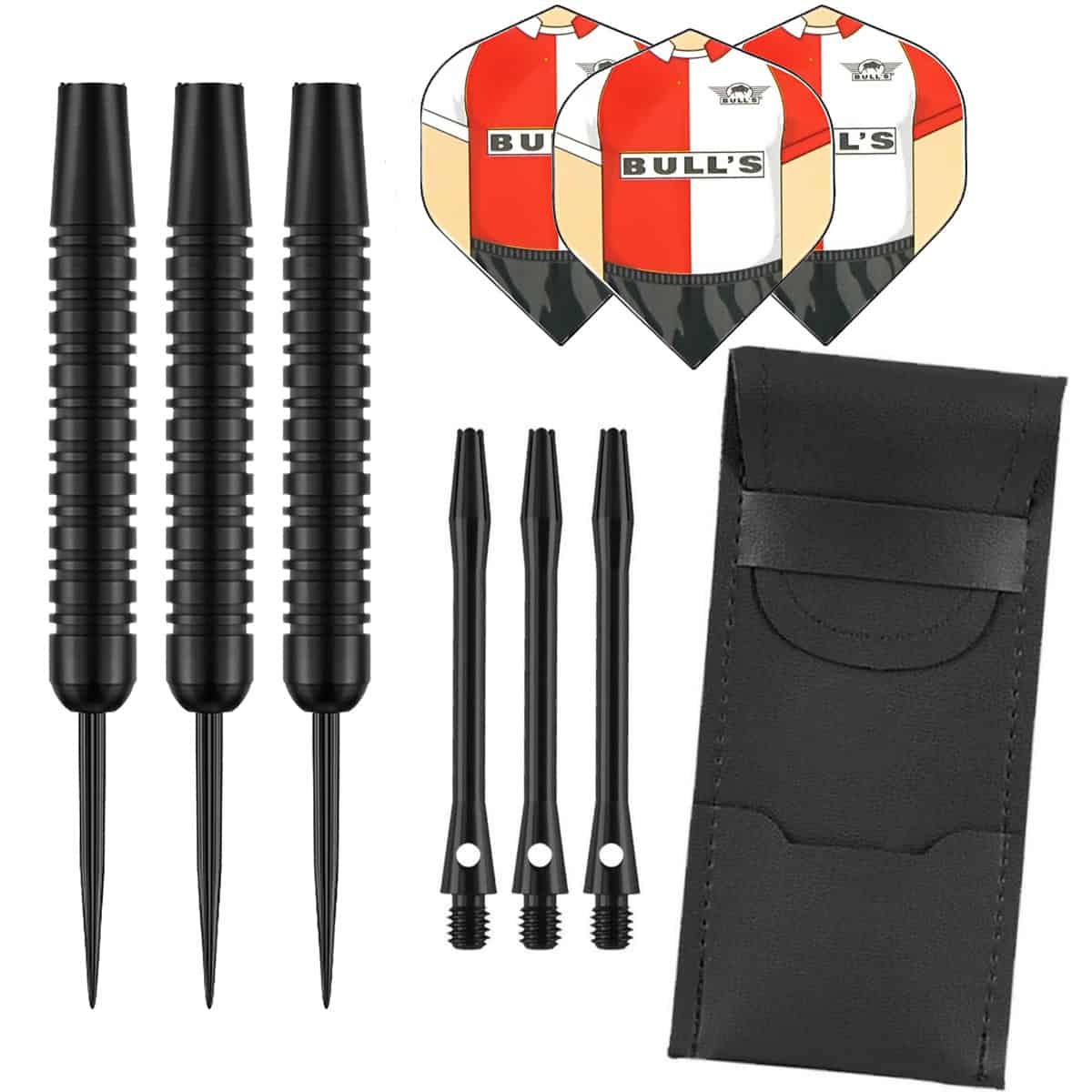Dragon Darts Black - dartpijlen - Feyenoord - dart shafts - dart flights - 23 gram - dartspijlen - Feyenoord