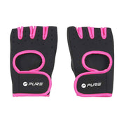 Pure2Improve Fitness Handschoenen Dames - S/M - Zwart/Roze