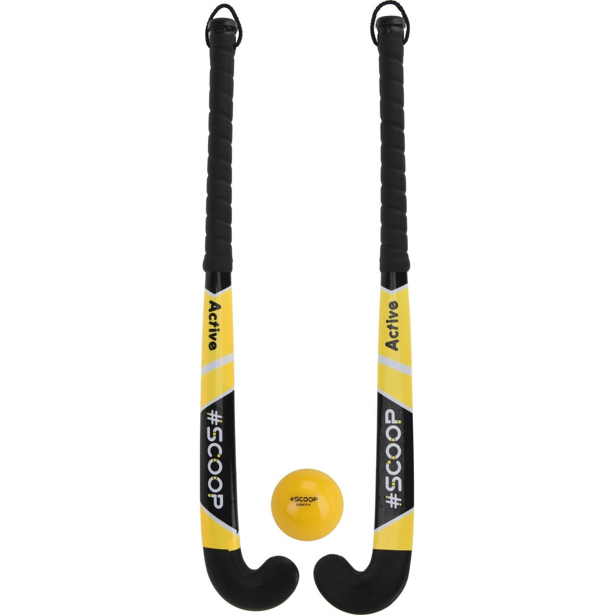 Scoop Straat Hockeystick Set Junior - Geel