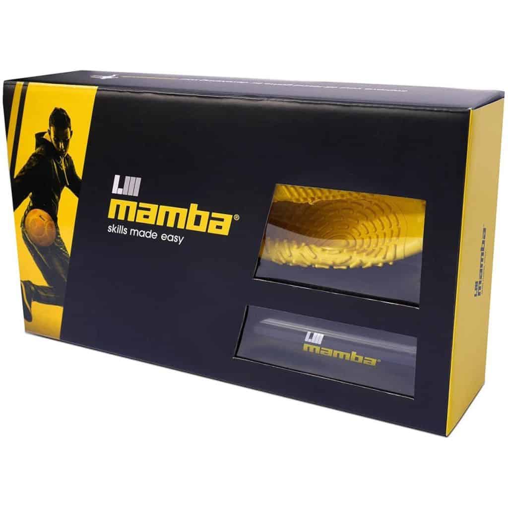 Mamba Freestyle Voetbal inclusief ballenpomp - Geel