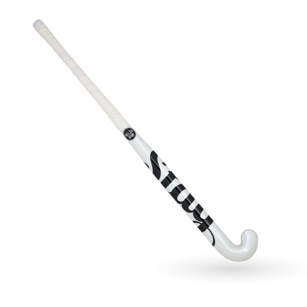 Stag Helix 3000 Hockeystick - M-Bow - 35% Carbon - Senior - Wit 37,5 inch