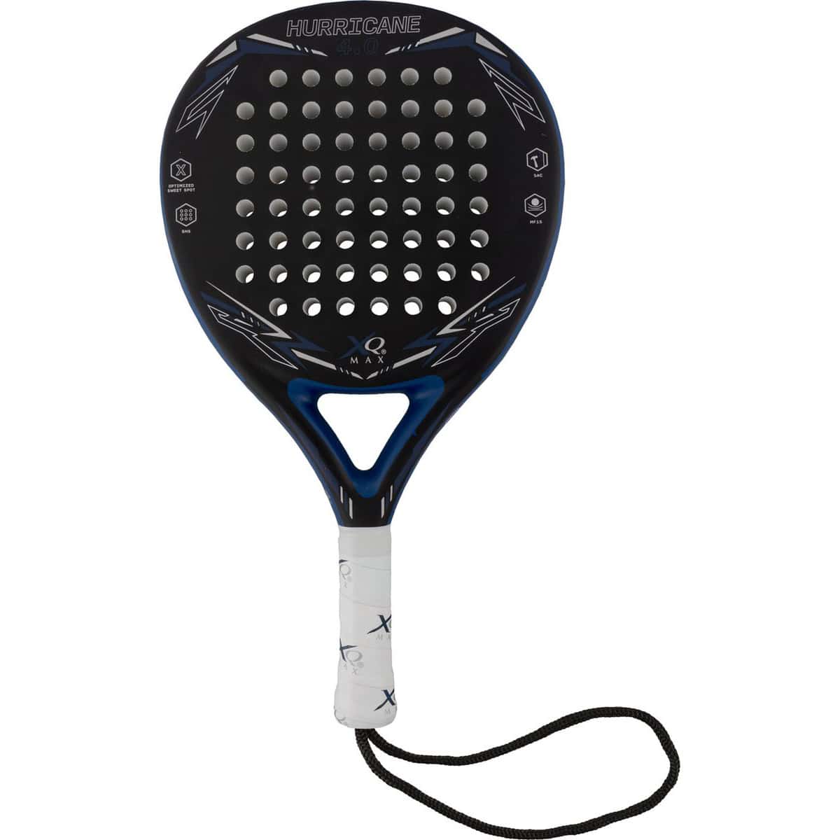 XQ Max Hurricane - Padel Racket - zwart/Groen
