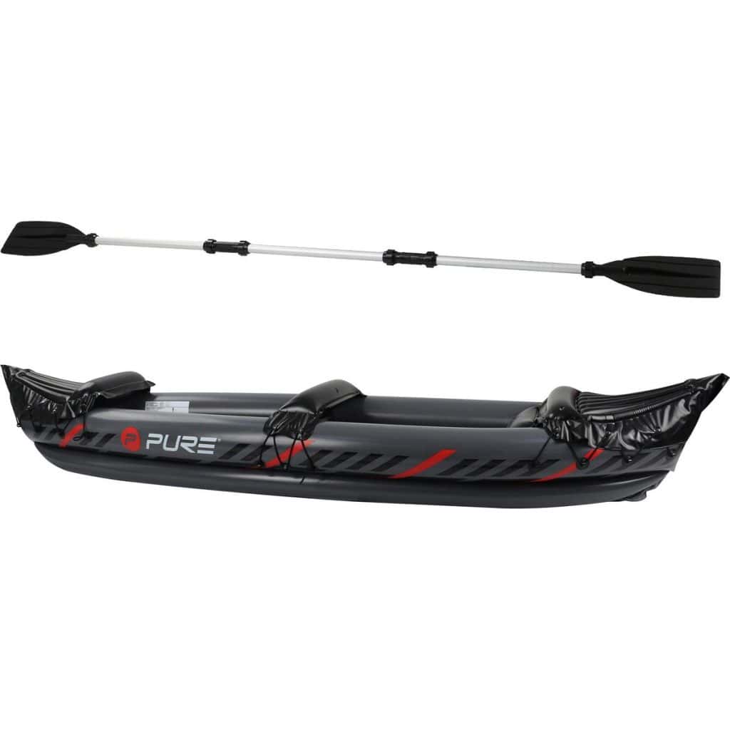 Dragon Sports XPRO Kajak - Black Edition - 1-2 persoons - inclusief peddel - Zwart