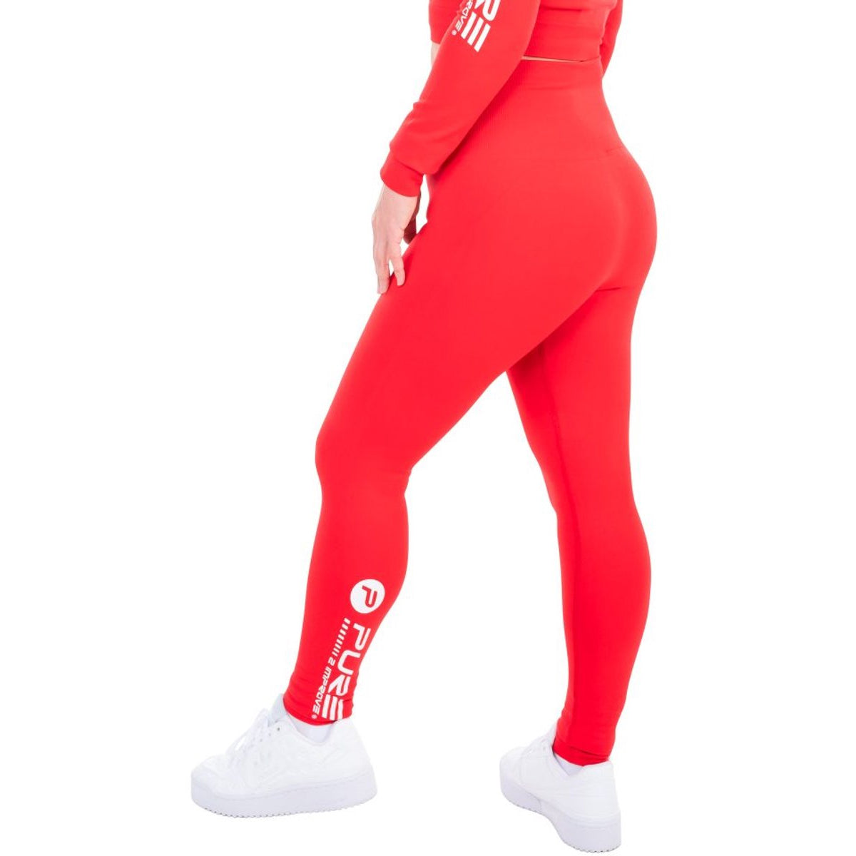 Pure2Improve Sportlegging Dames - Rood