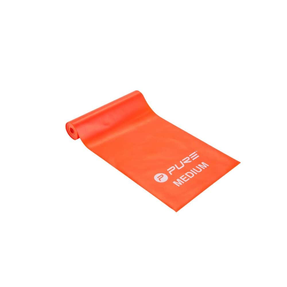 Pure2Improve Resistance Band Medium - Red - Geel - 62x6 cm