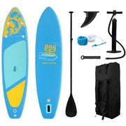 Best Active SUP Board XXL - Opblaasbaar Paddle Board - 335x84x15 cm - Lichtblauw - SUP Boards