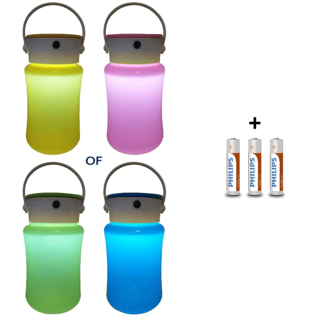 Dragon Sports Campinglamp LED - Inclusief 3 batterijen - Diverse