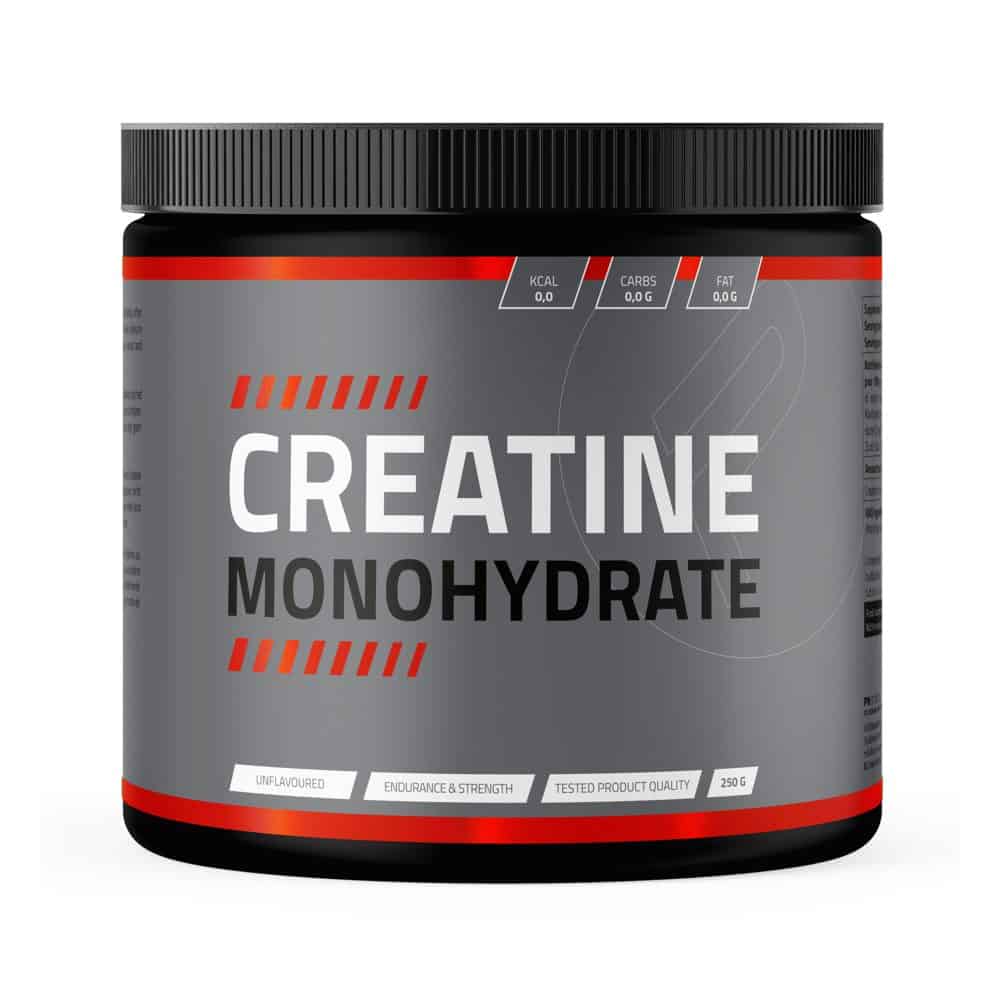 Neutraal Pure2Improve Creatine Monohydraat - 250 gram - Zwart