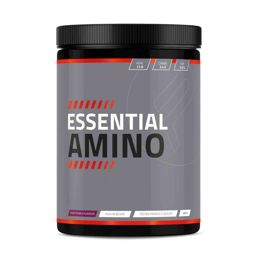 Fruit Pure2Improve Essential Amino - Fruit Punch - 400 gram - Zwart