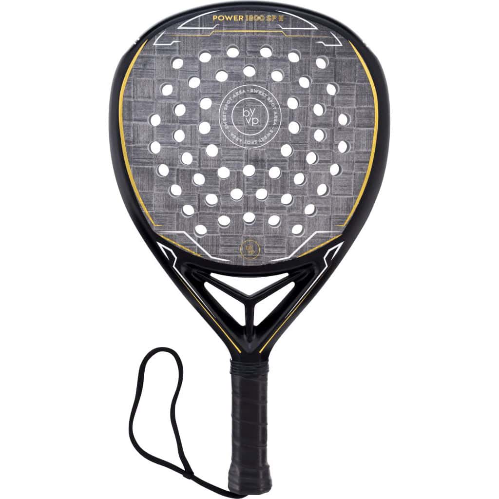 By-VP Padel Racket Diamant Power 1800 II - Zwart, Print