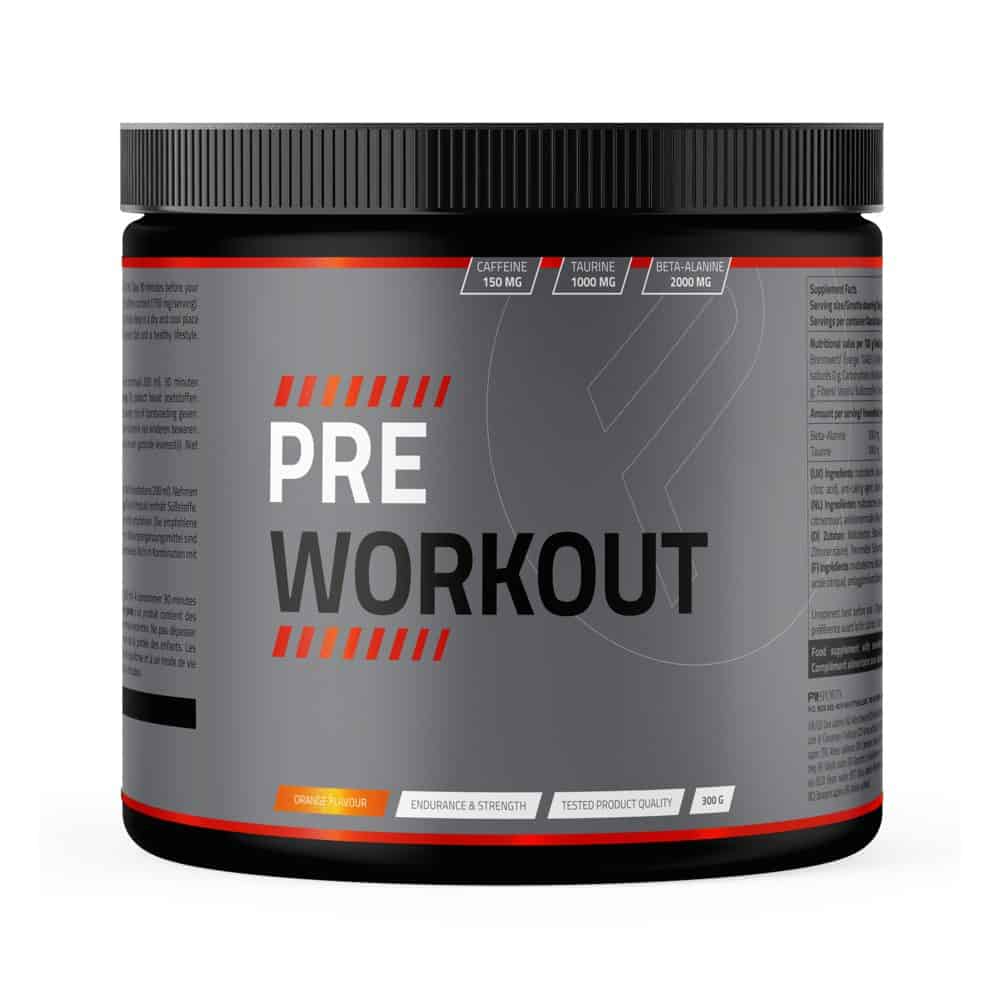 Sinaasappel Pure2Improve Pre Workout - 300 gram - Orange - Sinaasappel - Oranje