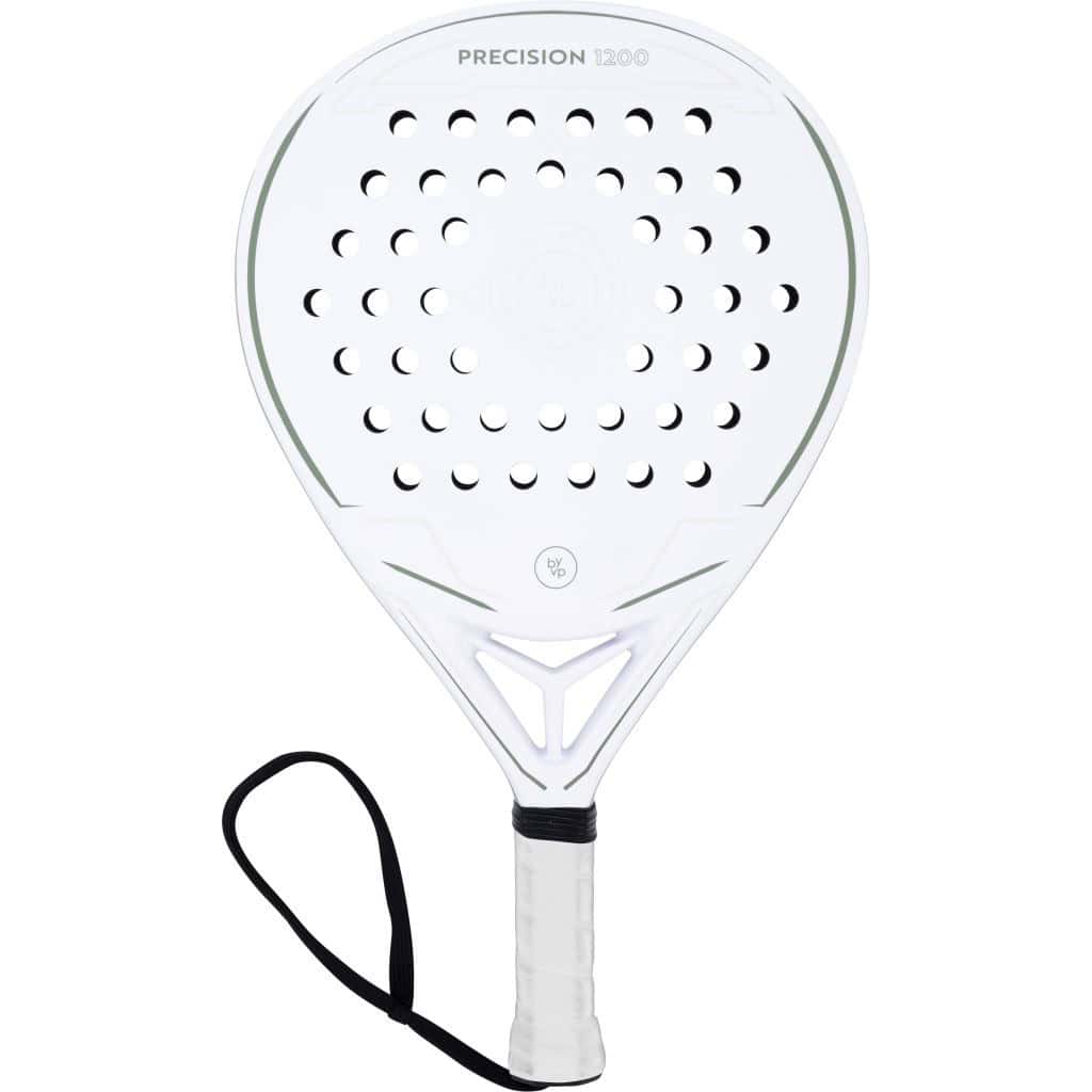 By-VP Padel Racket Druppel Precision 1200 - Wit, Groen