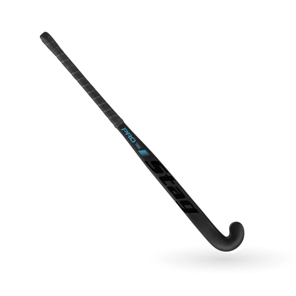 Stag Pro 7000 Hockeystick - L-Bow - 70% Carbon - Senior - Zwart 36,5 inch