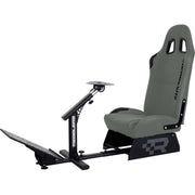 Rebblers GT Premium - F1/Rally/Racestoel - Leger Grijs - Universele Race Simulator - Geschikt voor racestuur - Gaming stoel