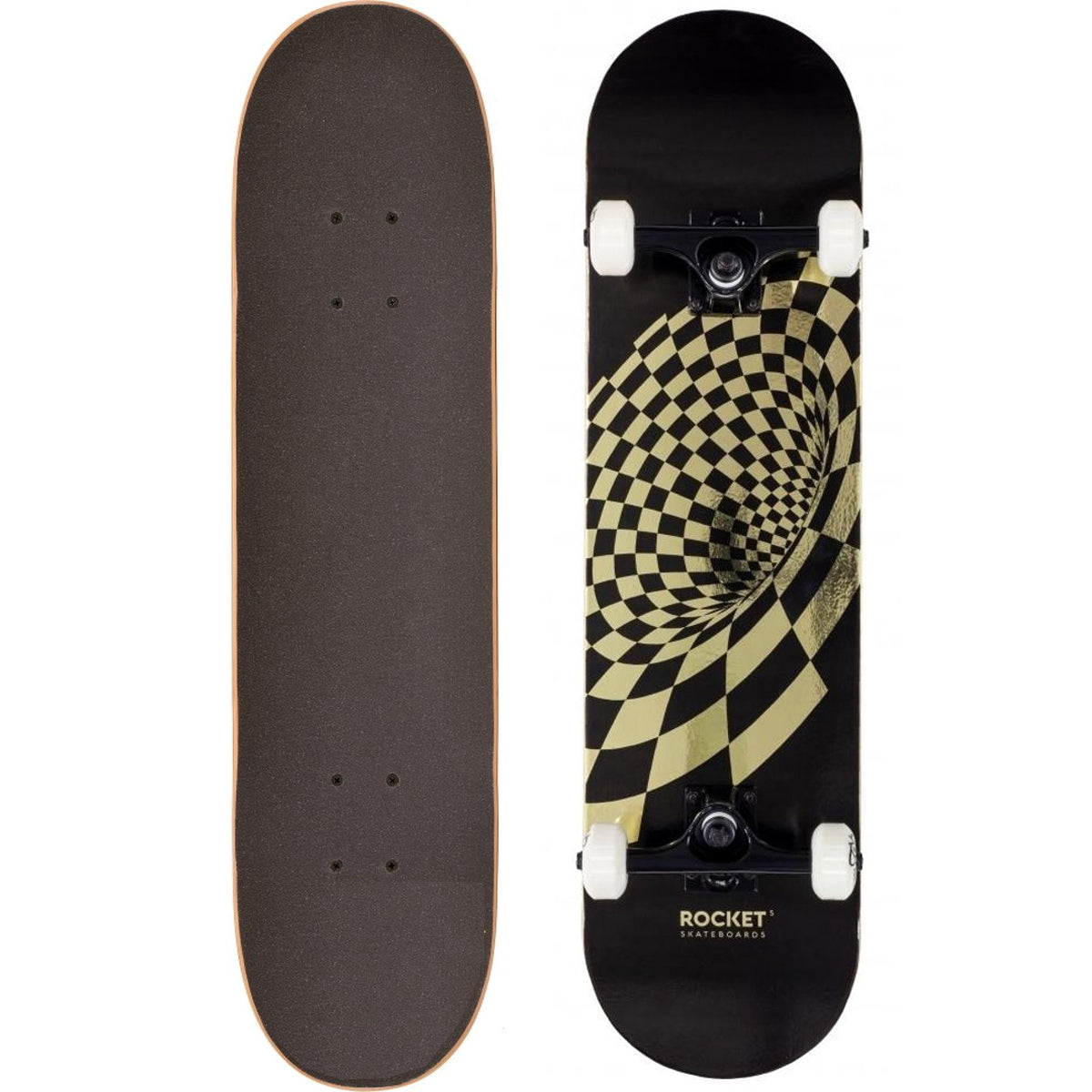 Rocket Skateboard - Vortex Foil Gold 8.0 - Skateboards