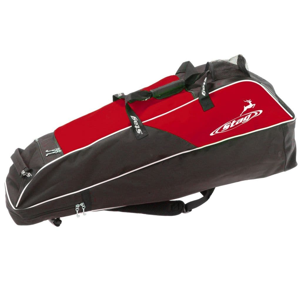 Stag Hockeytas - Sticktas Basic - Zwart/Rood