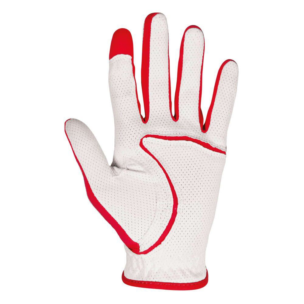 Pure2Improve - True Fit Golfhandschoenen - Rood/Wit