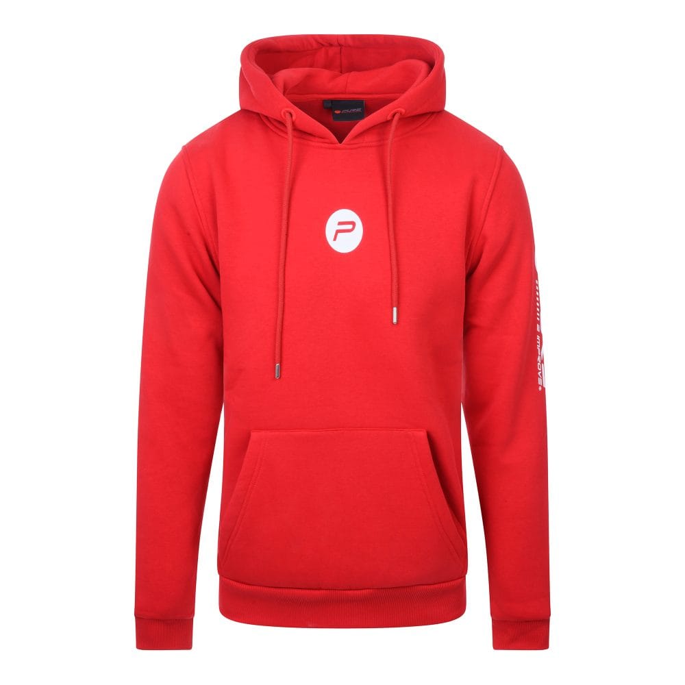 Pure2Improve Sports Hoodie Heren - Rood - L