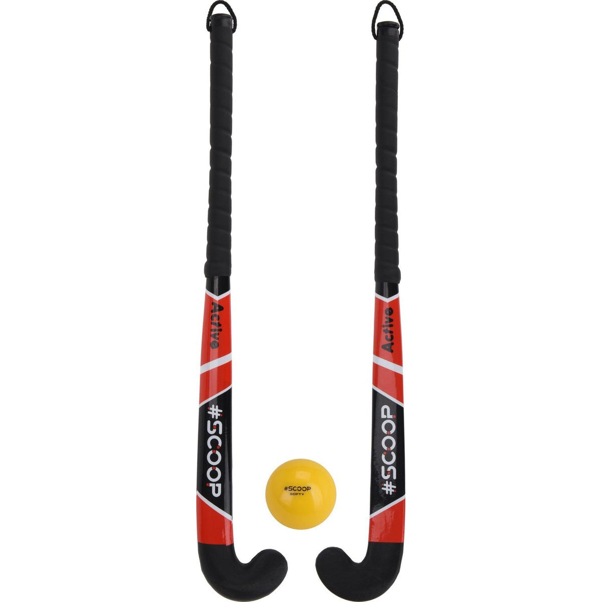Scoop Straat Hockeystick Set Junior - Rood