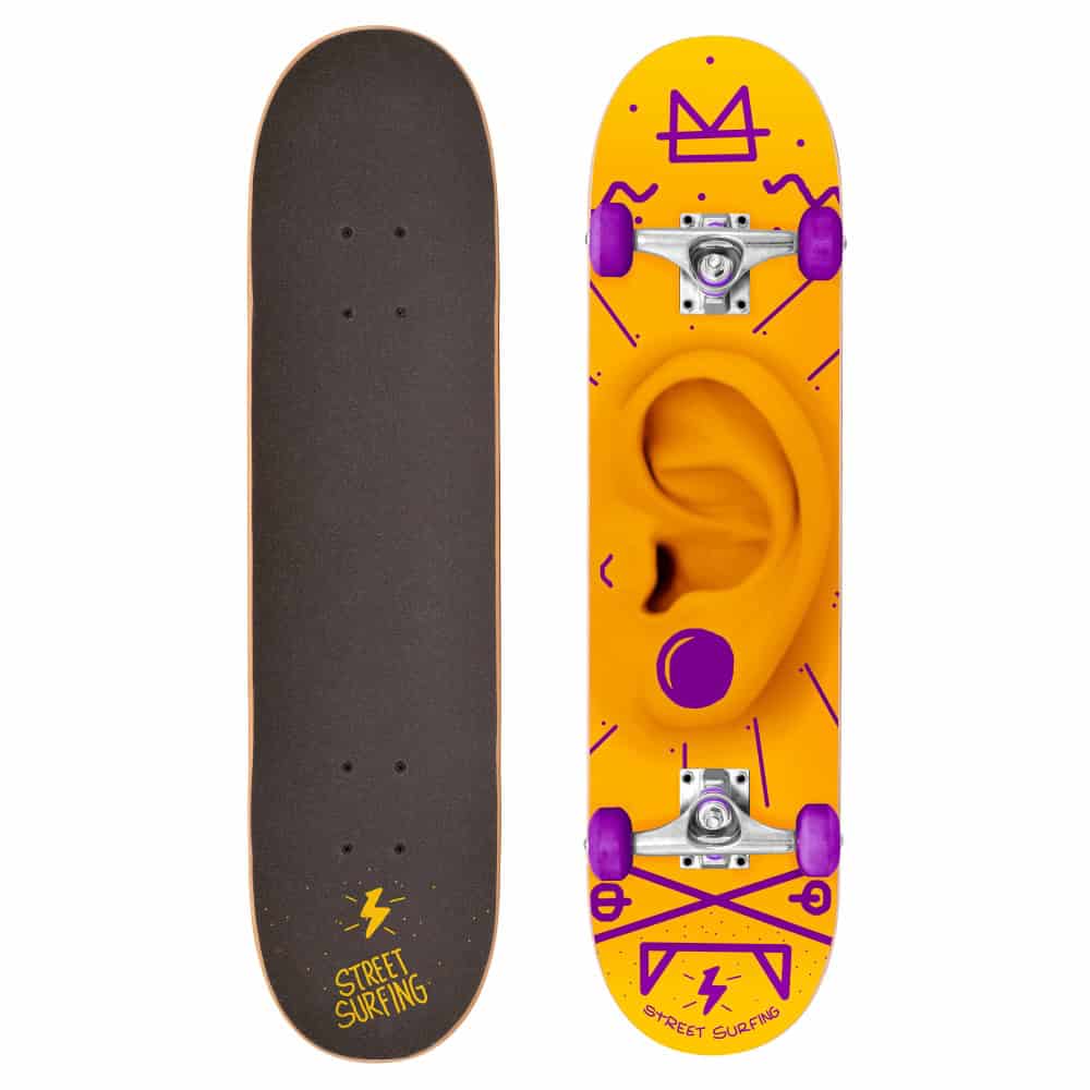 Skateboard Street Surfing - Shout Out - Geel - Skateboards