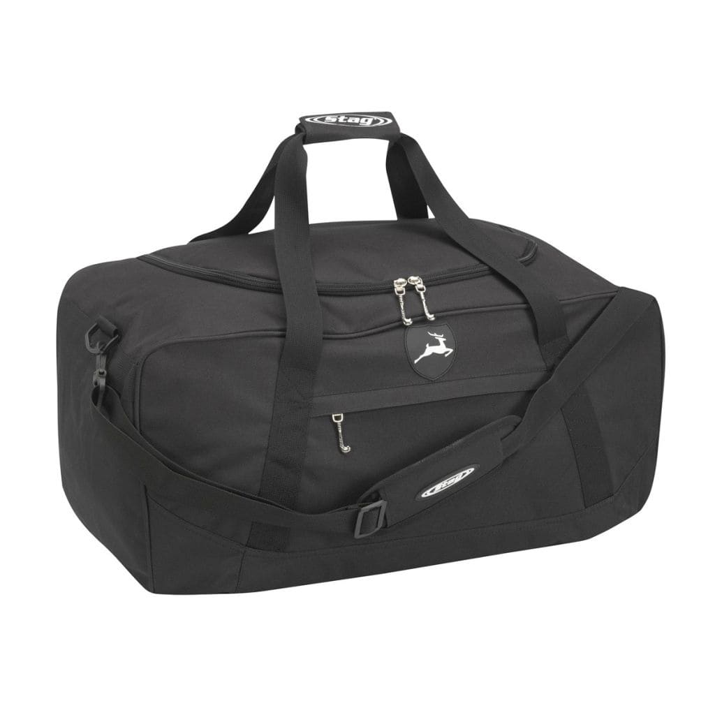 Stag Hockeytas Player Bag XL - 57x25x25 cm - Zwart