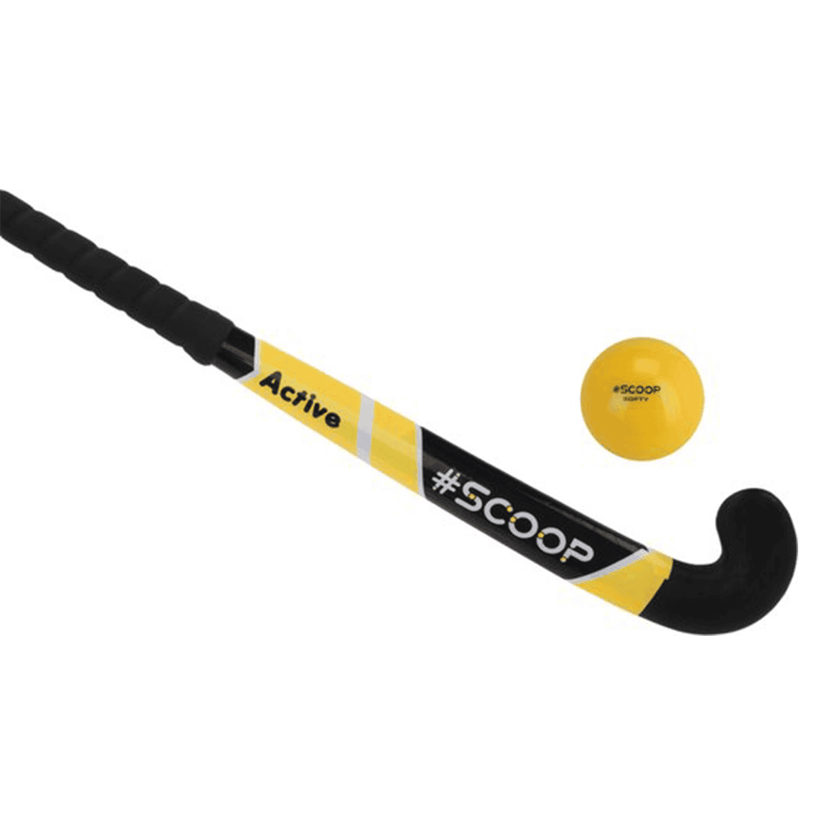 Scoop Straat Hockeystick Set Junior - Geel