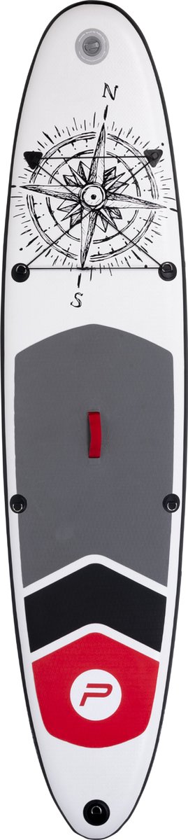 Pure4Fun SUP Board - Opblaasbaar Paddle Board - 305x71x10 cm - Kompas -  - SUP Boards