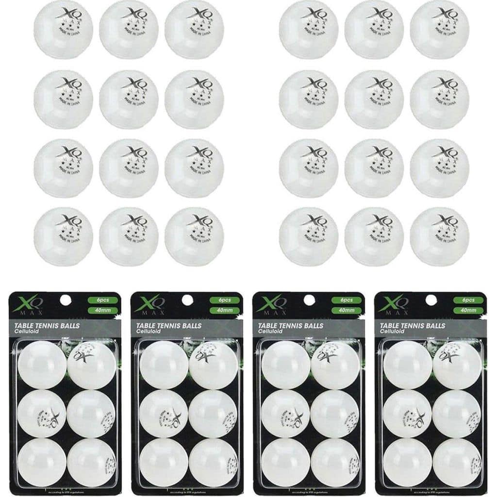 Dragon Sports triple star – pingpongballen – 24 stuks - Wit