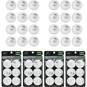 Dragon Sports triple star – pingpongballen – 24 stuks - Wit