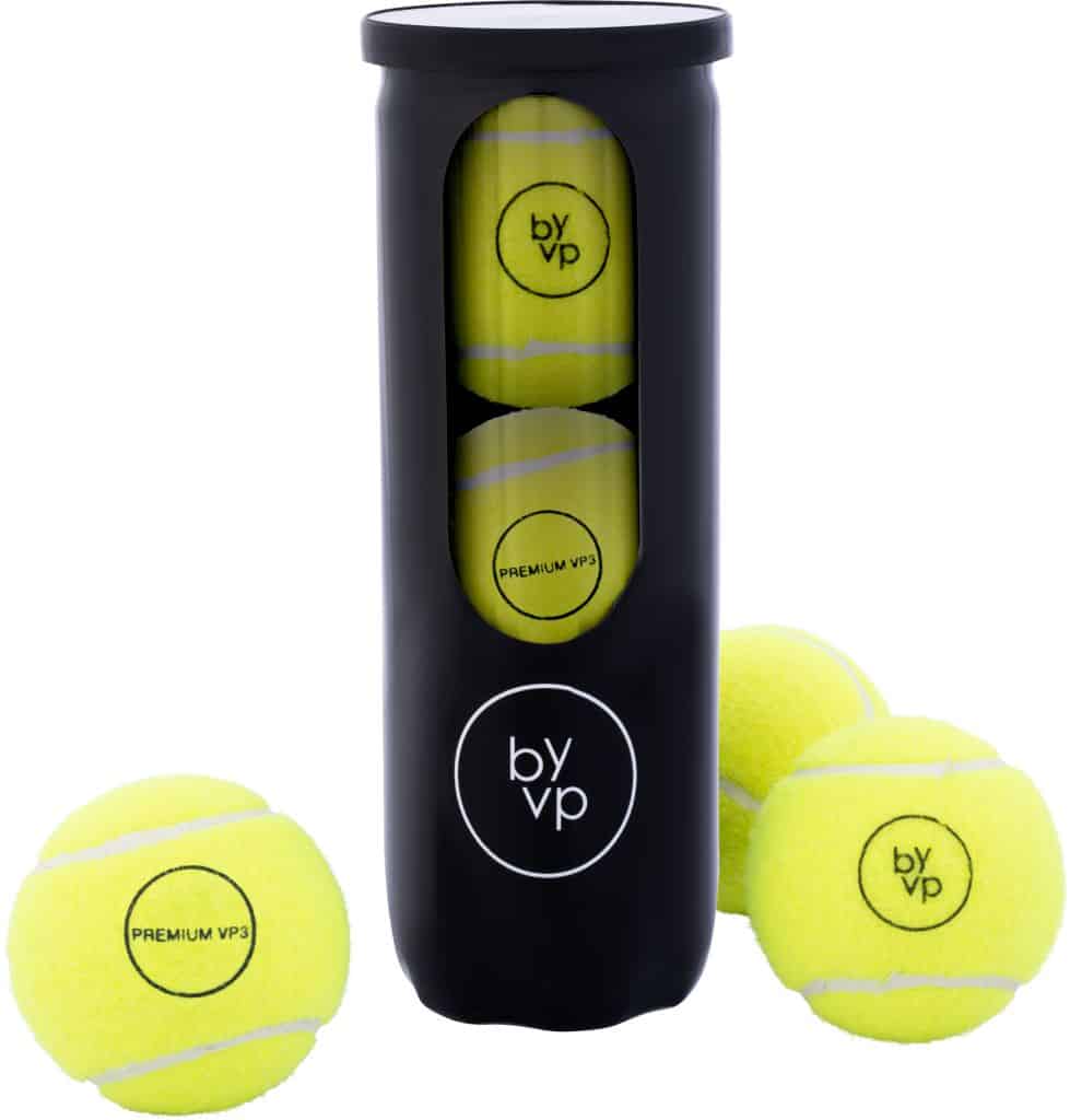 By-VP Padelballen VP3 Premium – 3 stuks - Geel - Padel ballen