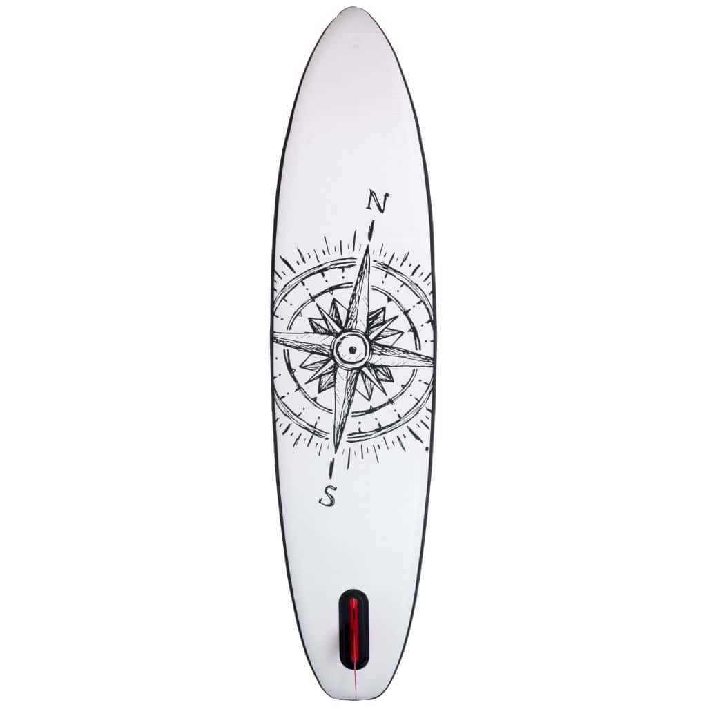 Pure4Fun SUP Board - Opblaasbaar Paddle Board - 320x76x15 cm - Kompas -  - SUP Boards