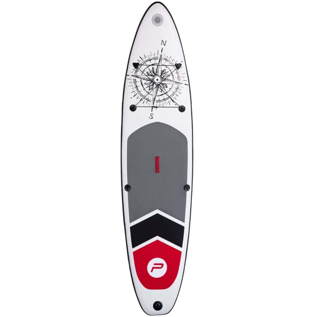Pure4Fun SUP Board - Opblaasbaar Paddle Board - 320x76x15 cm - Kompas -  - SUP Boards
