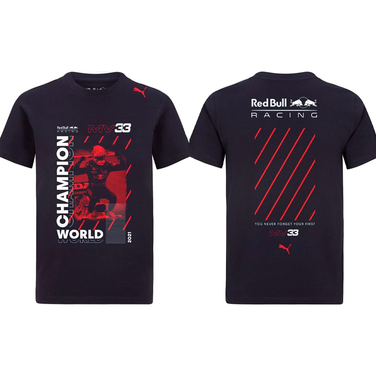 Red Bull Racing - Verstappen Winners Shirt - Max Verstappen - F1 - Blauw - 2XL