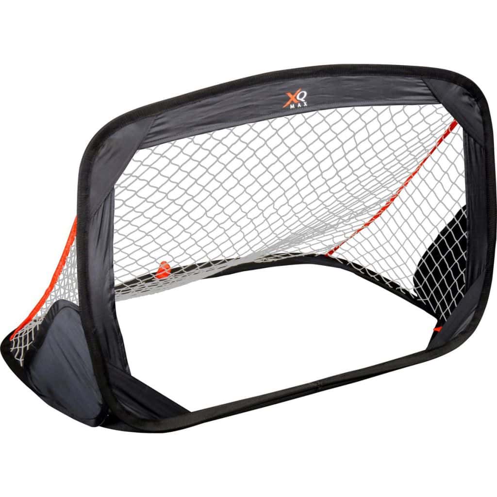 XQ Max Pop-up Voetbaldoel - 60x90x60 cm - inclusief tas - Zwart