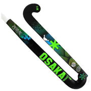 Osaka 1 Series Prime Wings Hockeystick - Standard Bow - Junior - Zwart/Groen 35 inch
