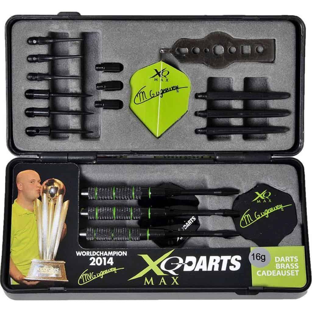 Michael van Gerwen Cadeauset brass - Blackline - Groen