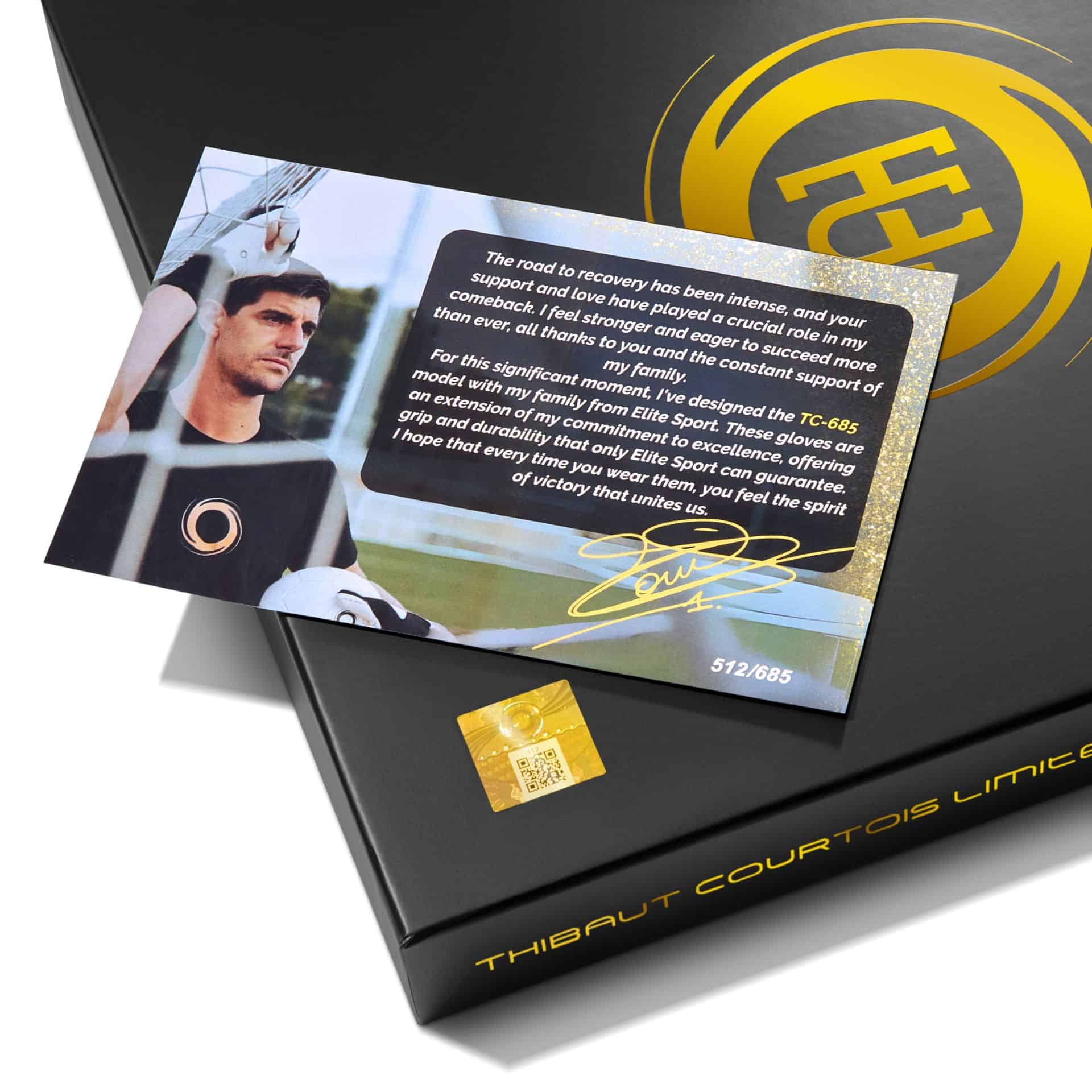 Elite Sport TC 685 Neo Revolution Thibaut Courtois Limited Edition - Zwart