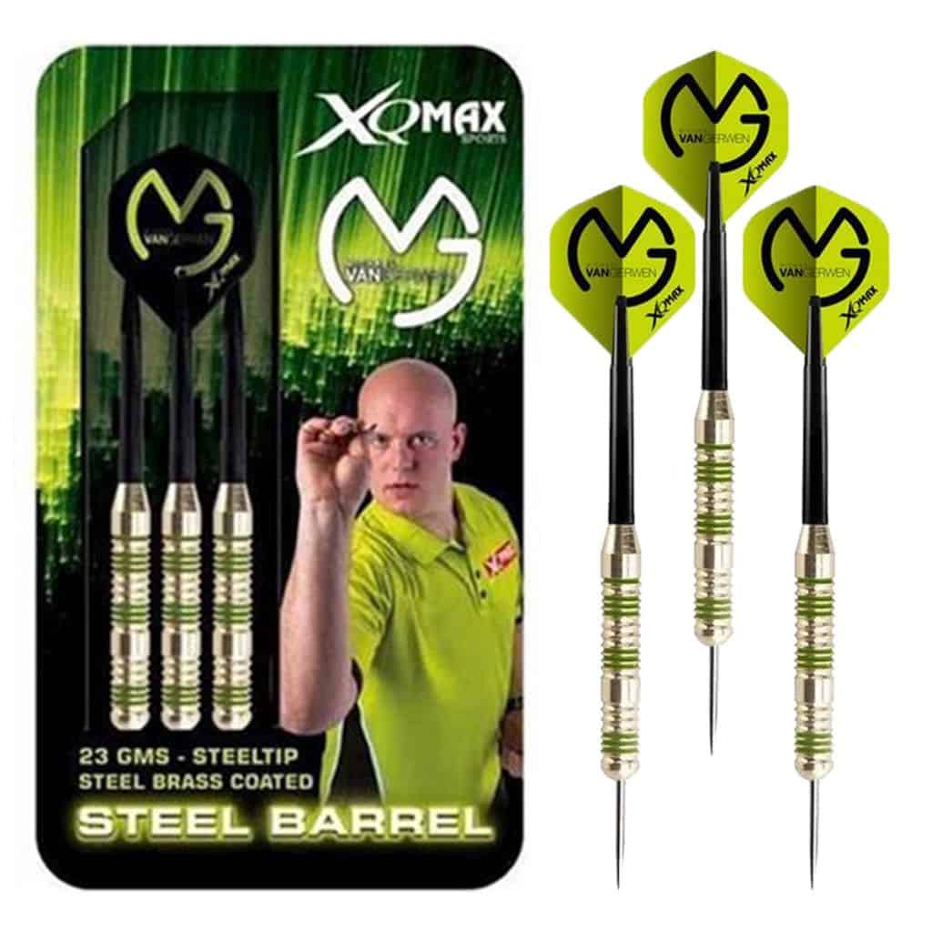 XQ Max Michael van Gerwen Dartset 23 GR - Groen