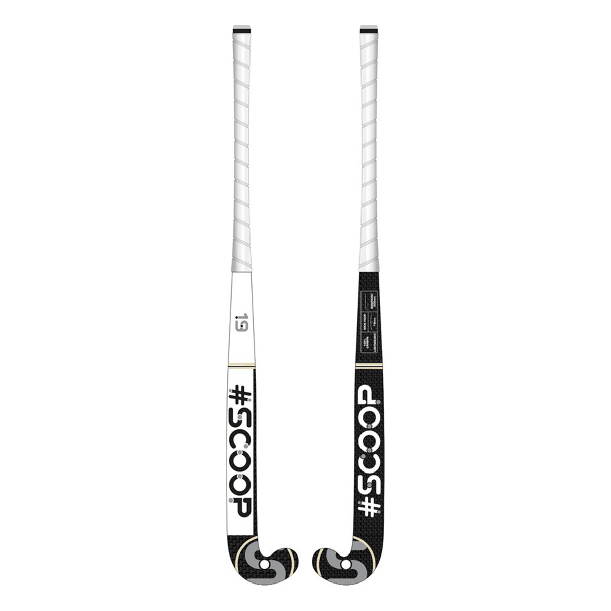 Scoop 31 Hockeystick - Low Bow - 100% Carbon