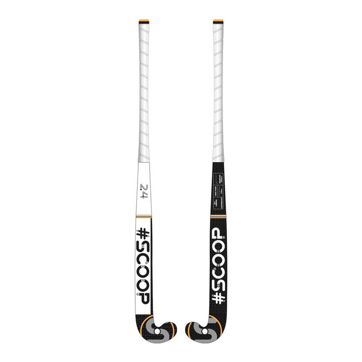 Scoop 46 Hockeystick – Ultra Bow - 70% Carbon, 20% Fiberglass, 10% Aramid