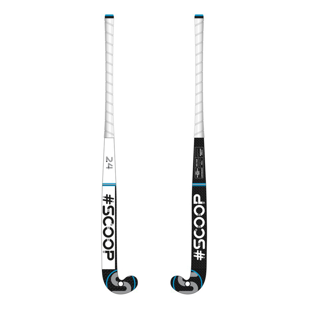 Scoop 51 Hockeystick - Mid Bow - 90% Fiberglass, 10% Aramid