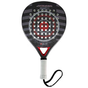 Pure2Improve Jugador 250 Padel Racket - Zwart, Rood