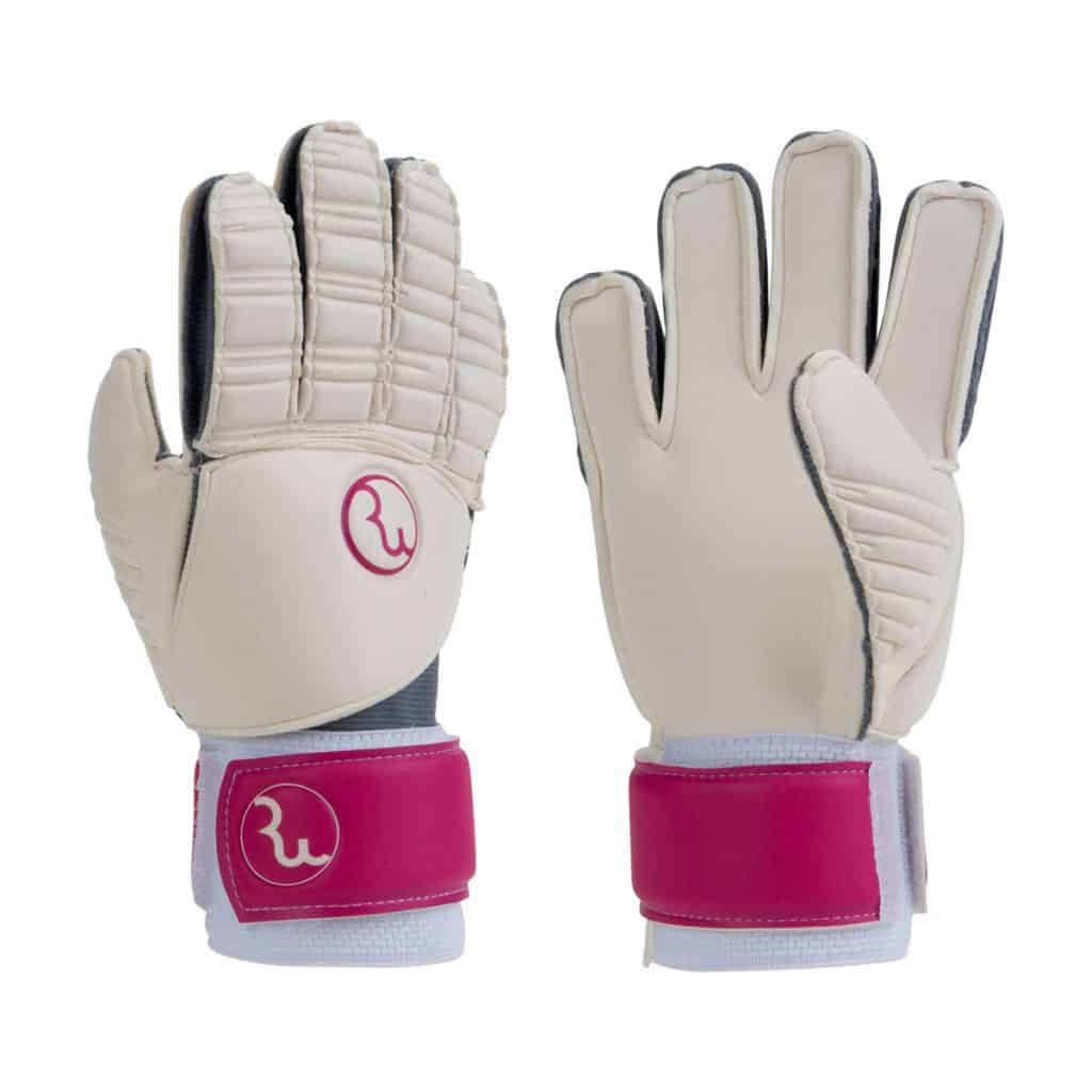RWLK Kids Fit - Keepershandschoenen - Wit/Roze - 7