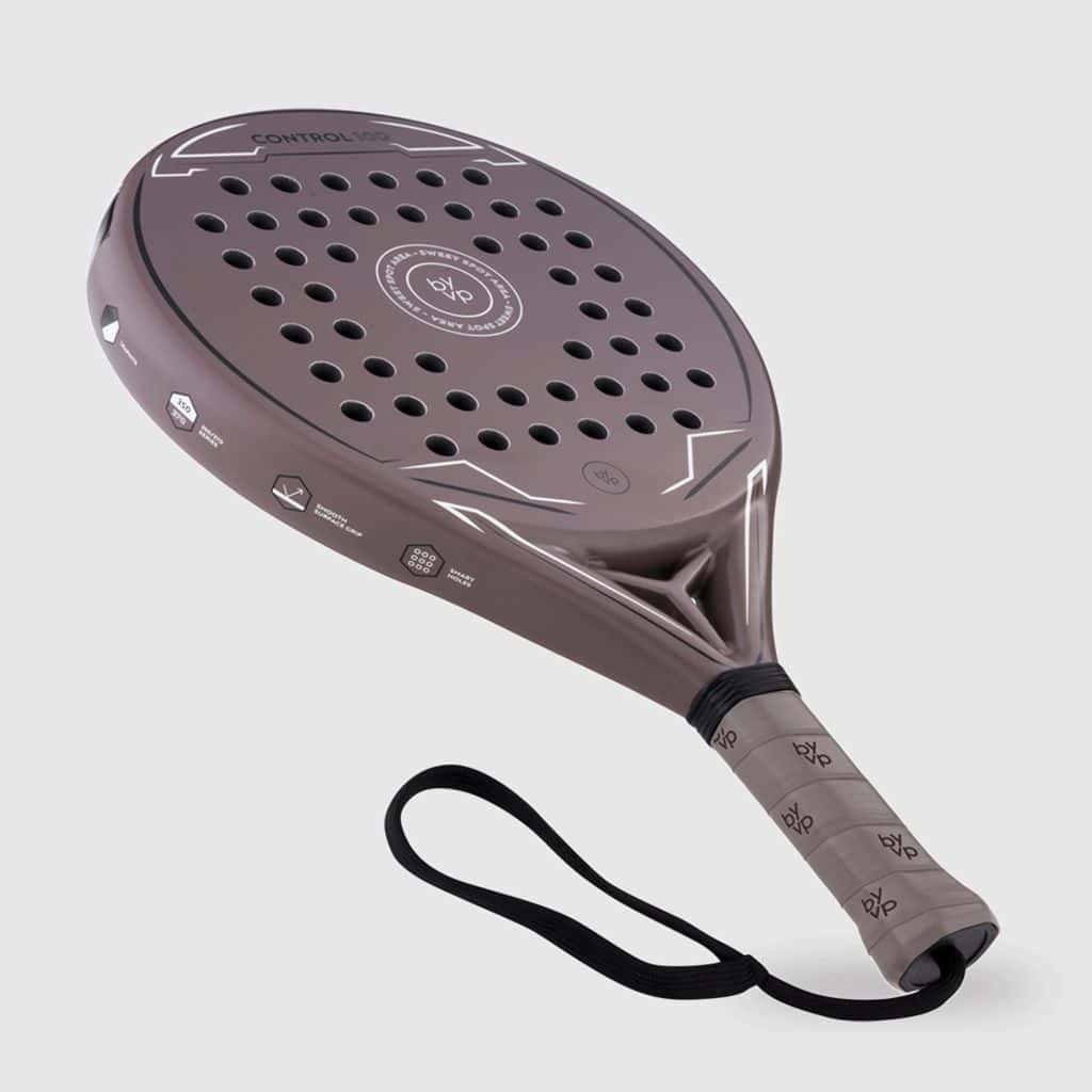 By-VP Padel Racket Rond Control 100 - Bruin