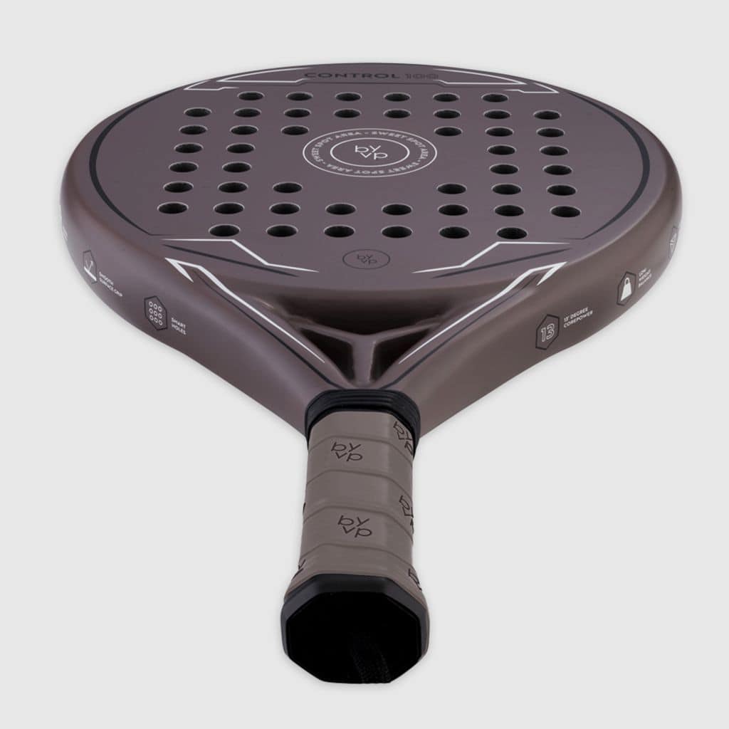 By-VP Padel Racket Rond Control 100 - Bruin