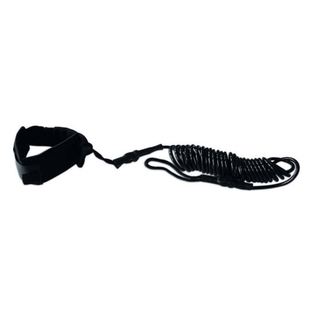 Pure4Fun SUP Leash - Voetlus - Surf Leash - 30 tot 245 cm - Zwart
